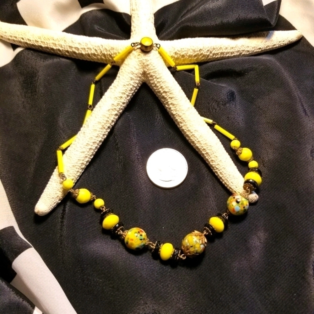1940s Italian Venetian Murano Glass Necklace